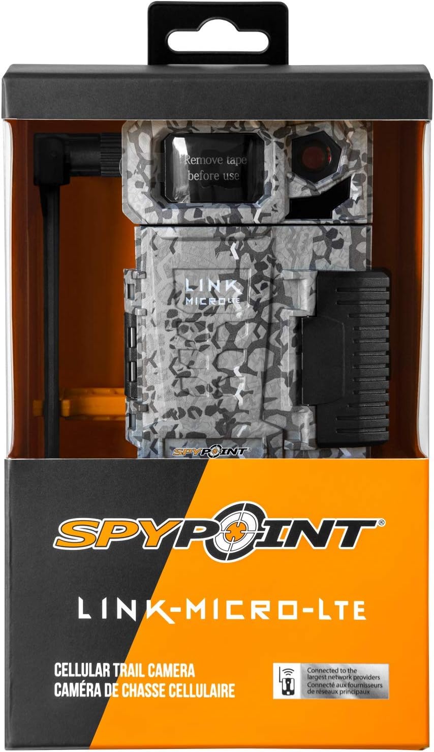 SPYPOINT Link-Micro-LTE Cellular Trail Camera with Card Reader (Link-Micro-LTE-V)