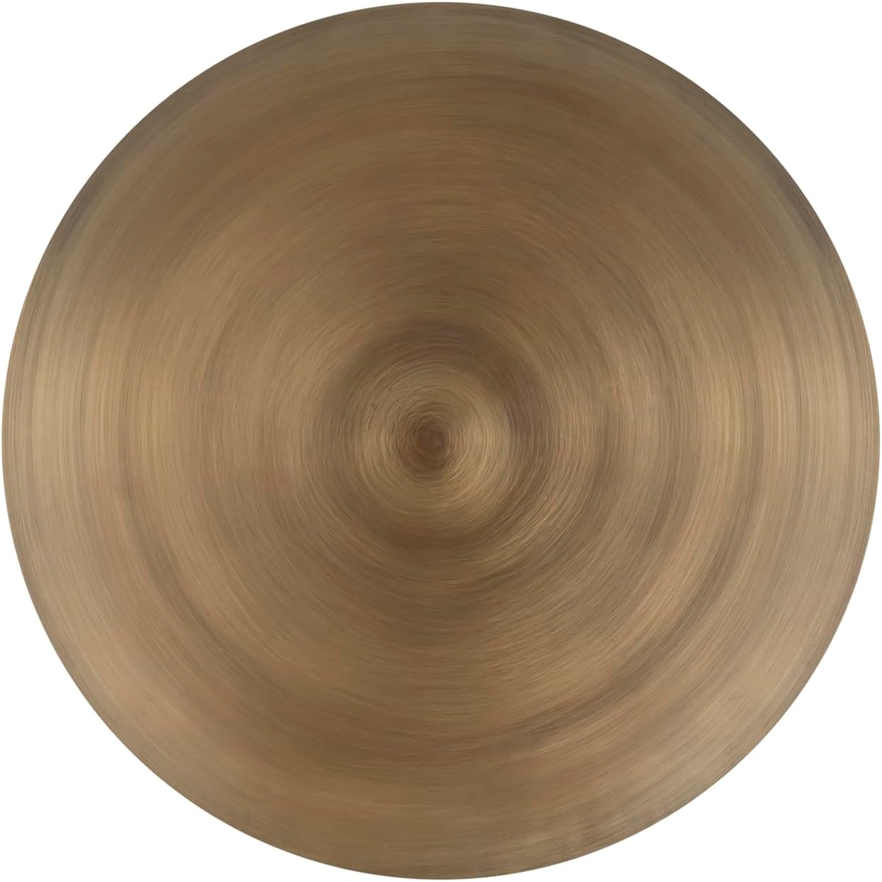 Canarm SONA Antique Brass Finished Side Table, Gold