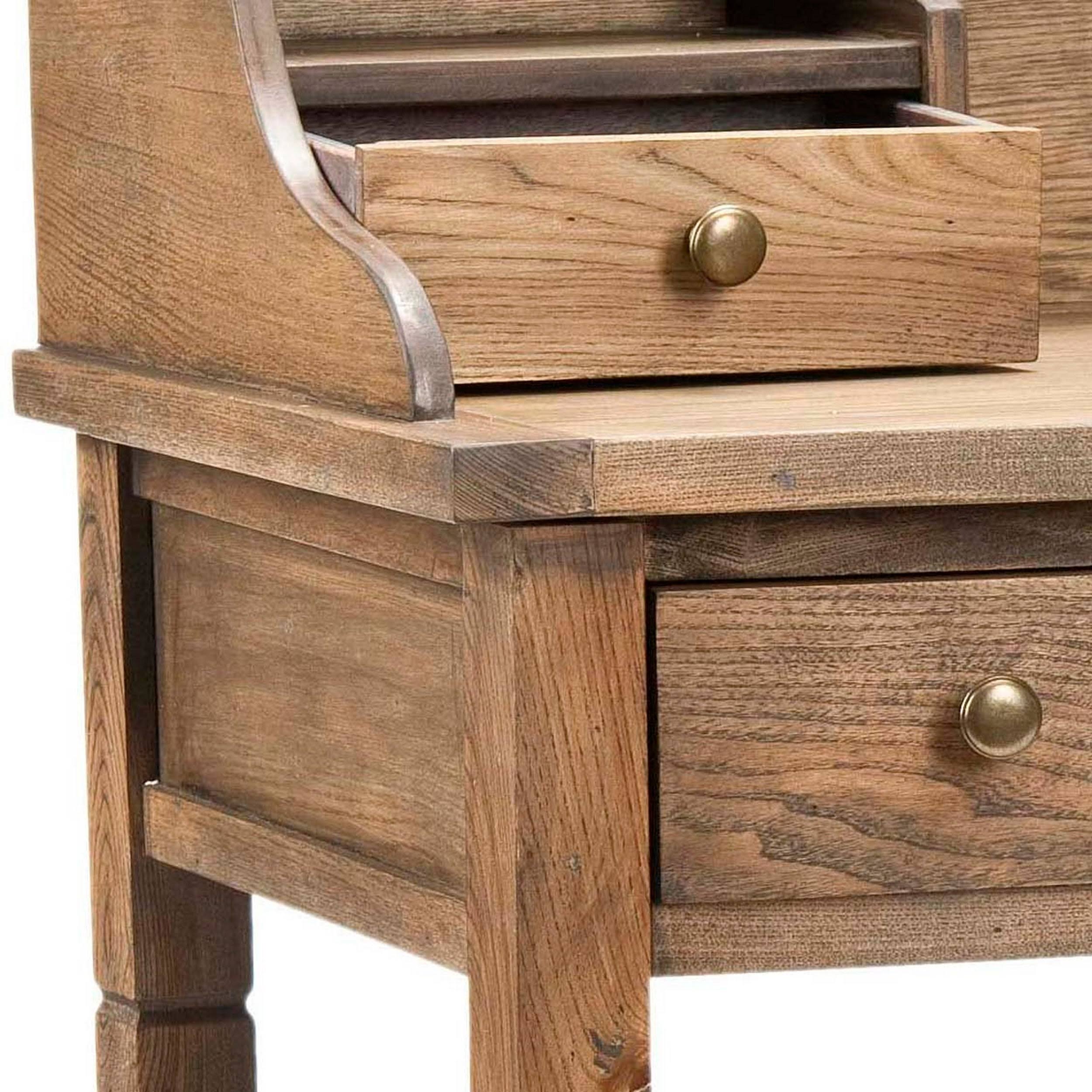 Safavieh American Home Landon Writing Desk, Oak