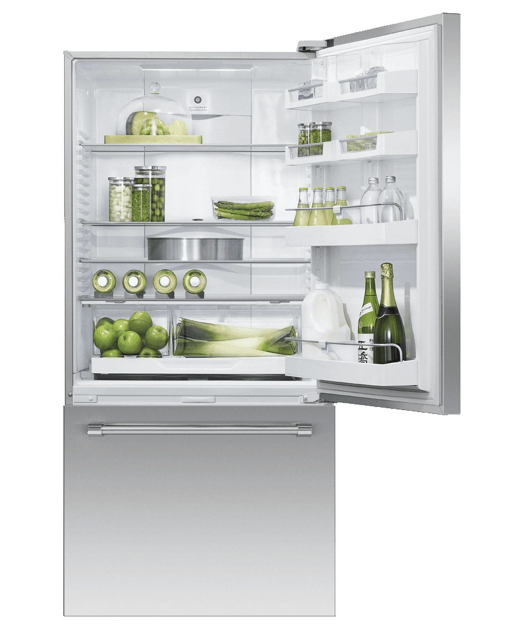 Fisher And Paykel Rf170wlkj 32 Wide 17.1 Cu. Ft. Bottom Freezer Refrigerator - Stainless