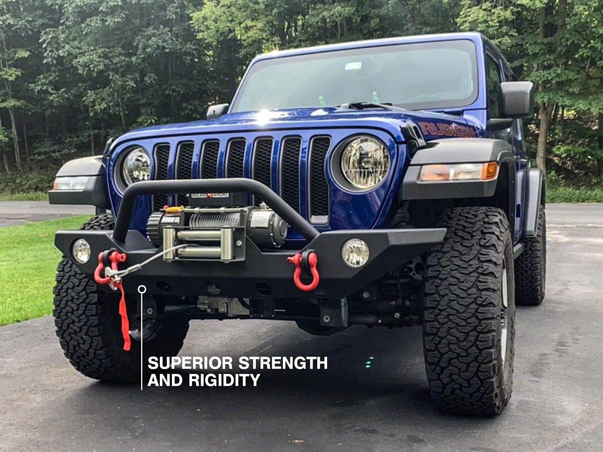 Barricade Trail Force HD Front Bumper Compatible with 18-22 Jeep Wrangler JL