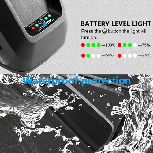 48V Ebike Battery 48V 8Ah 10Ah 13Ah 15Ah 17.5Ah Electric Bike Battery for 350-850W Motor Kit 48V E-Bike Battery with Led Indicator Light/USB Port/Safe Lock/Fast 2A Charger,48v17.5ah