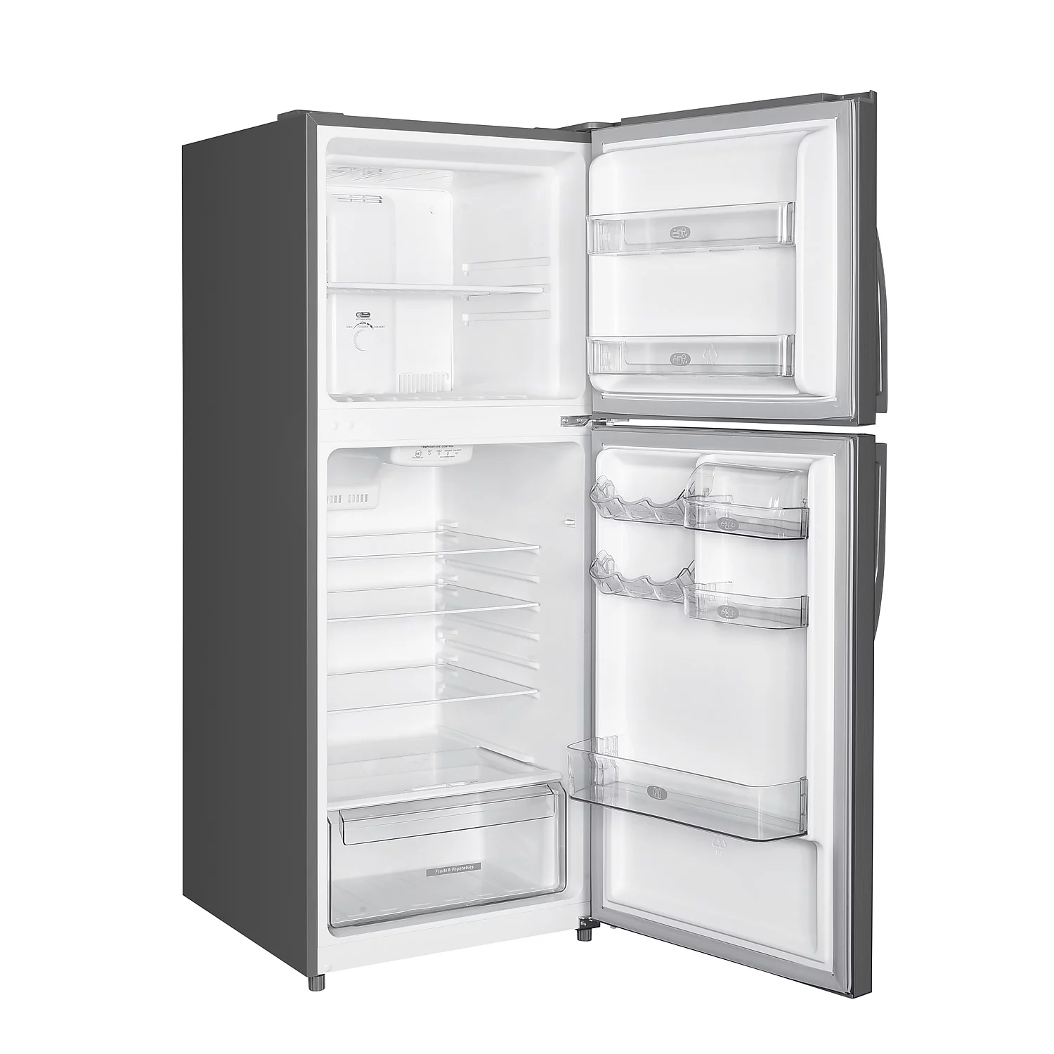Premium 11.6 cu ft Frost Free Refrigerator in Inox