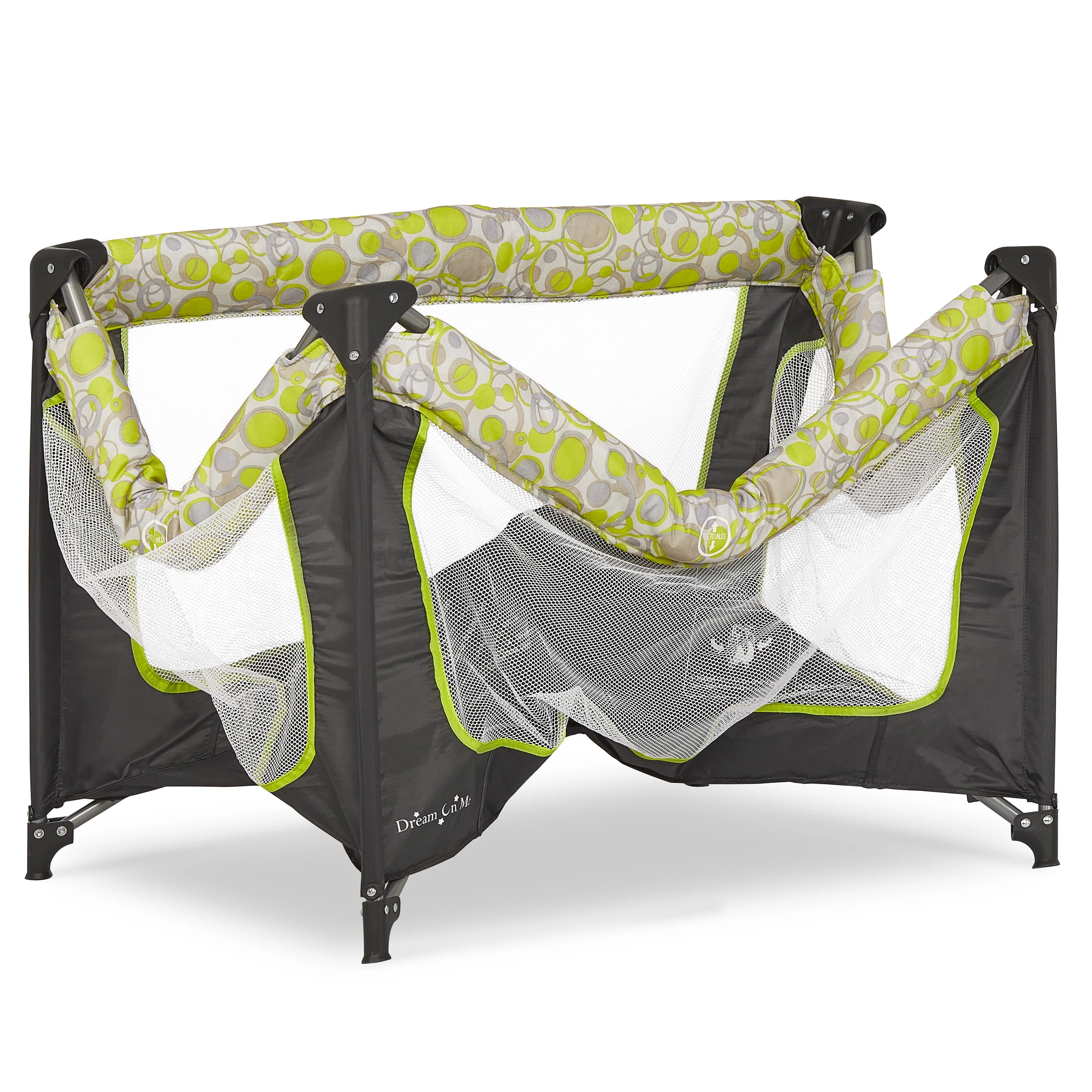 Dream On Me Zodiak Portable Playard with Carry Bag & Shoulder Strap, Navy
