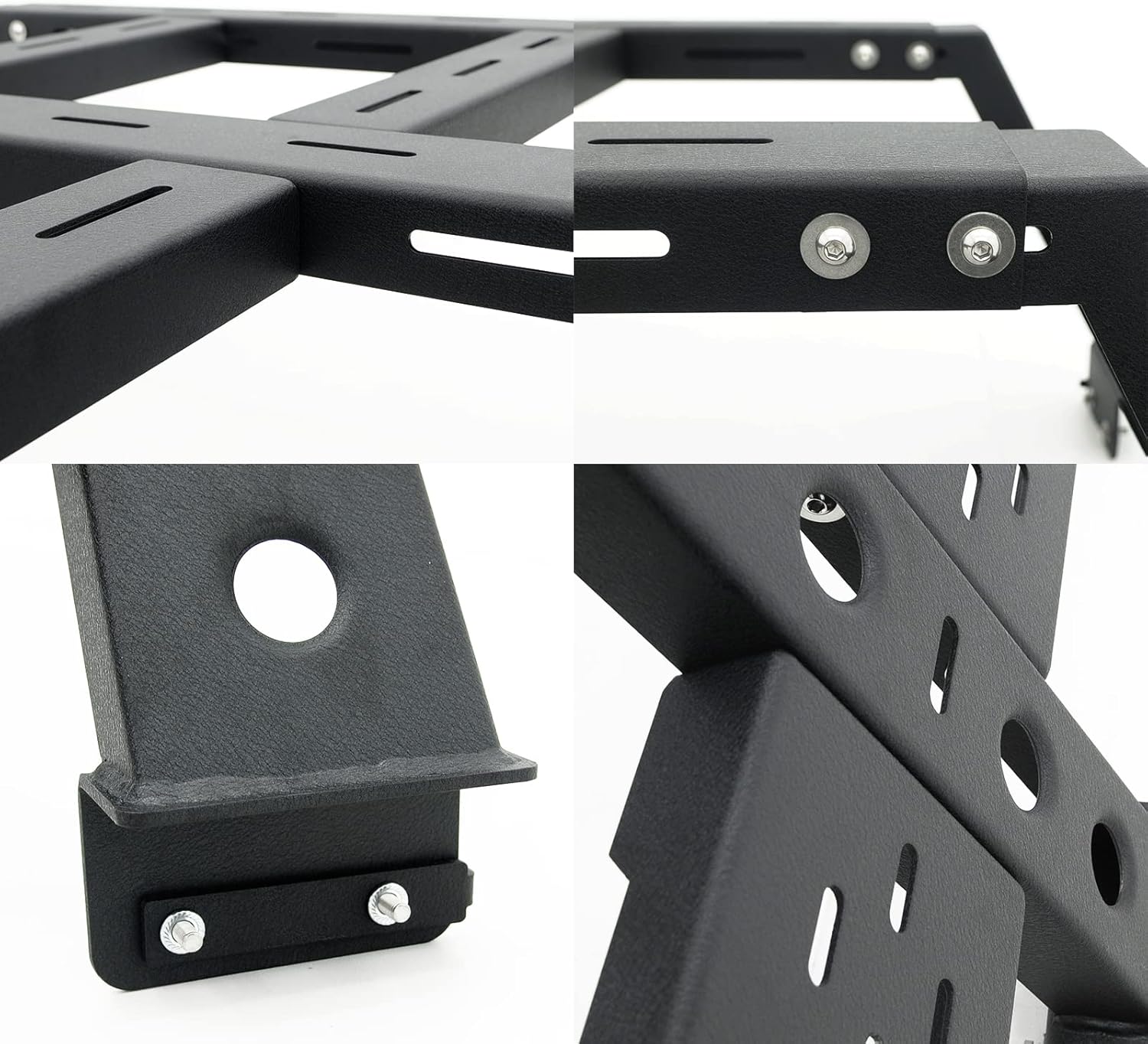 KML Truck Bed Rack No-Drill Cargo Rack System Compatible with Tacoma 16-21 Pickup Truck 2/3 Gen
