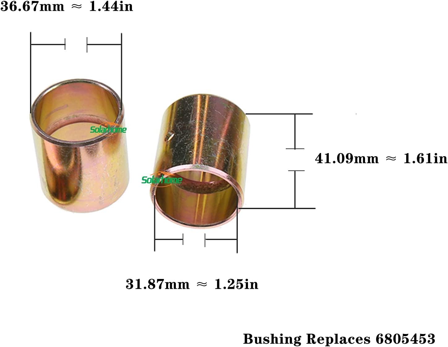 Solarhome Pin Bushing Kit 7101078 6732443 6805453 6651709 6577954 6730997 17C660 for Bobcat Skid Steer Loader T180 T190 S150 S160 S175 S185 773