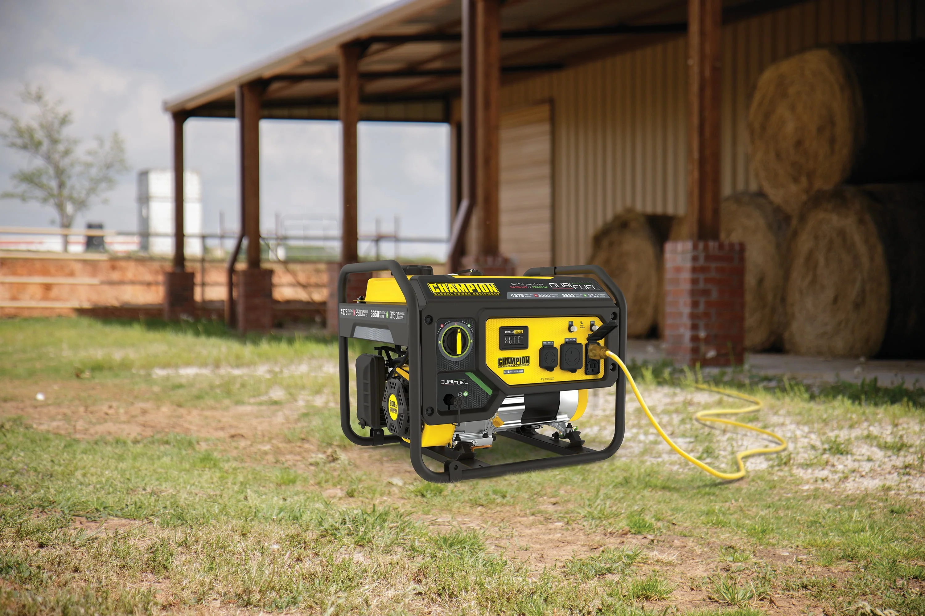 Champion Power Equipment 3500 Watt Dual Fuel Portable Generator