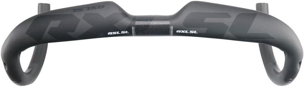 RXL SL [US Stock] Full Carbon Fiber Road Bike Handlebar Racing Handle Bike Bend to Inside Light 400/420/440mm