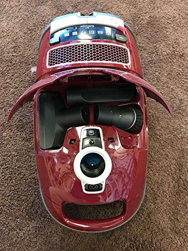 Miele Complete C3 Vacuum for Soft Carpet, Tayberry Red
