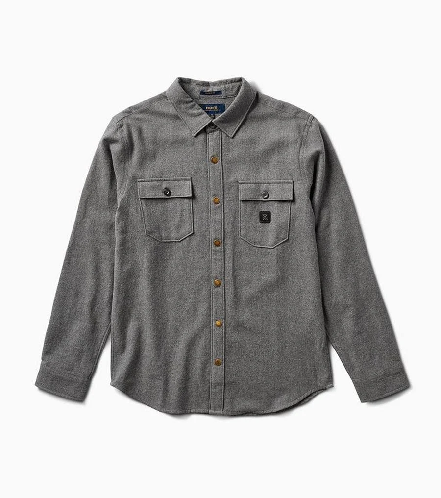 Roark Lightweight Nordsman Flannel Charcoal