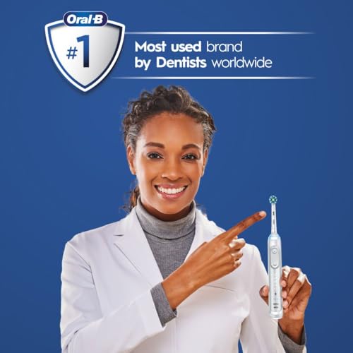 Oral-B Genius X Limited Rechargeable Electric Toothbrush with 1 Replacement Brush Head, Travel Case, Midnight Black