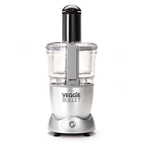 Veggie Bullet Electric Spiralizer u0026 Food Processor, Silver