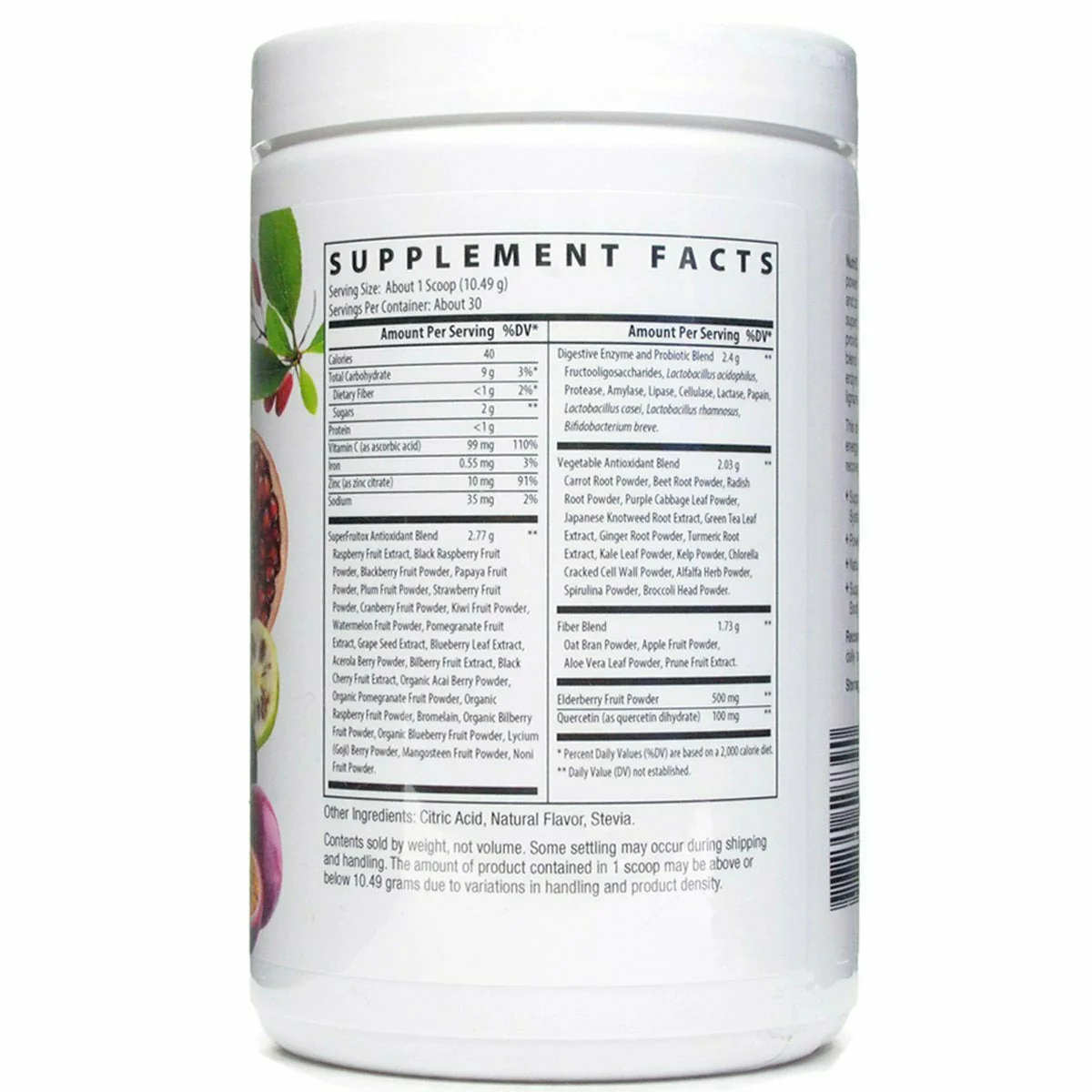 Fruits & Greens Immune Support by Nutri-Dyn - Kansas Nuitrition - HNZSDS