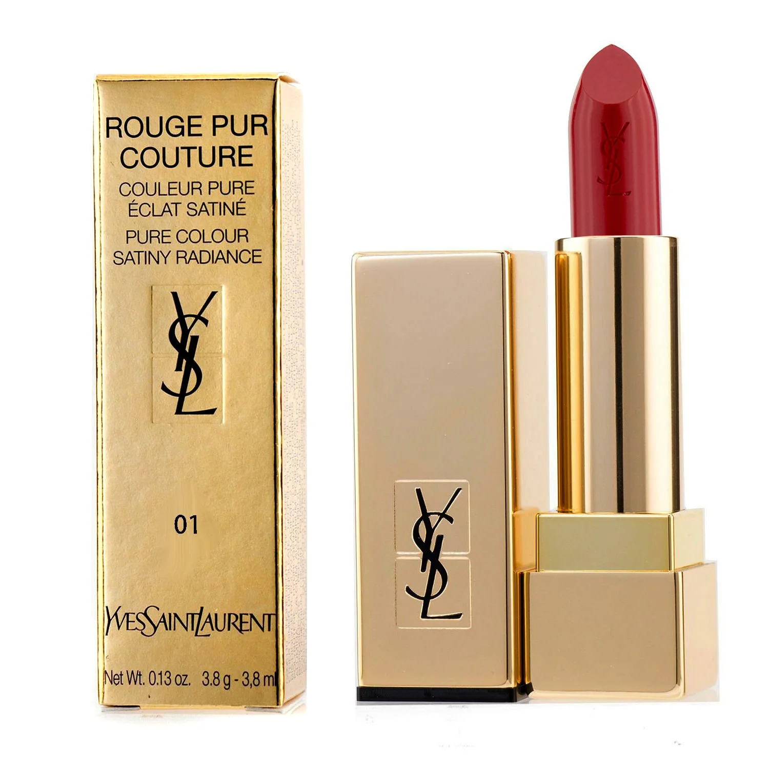 Yves Saint Laurent Rouge Pur Couture - #151 Rouge Unapologetic  3.8g/0.13oz