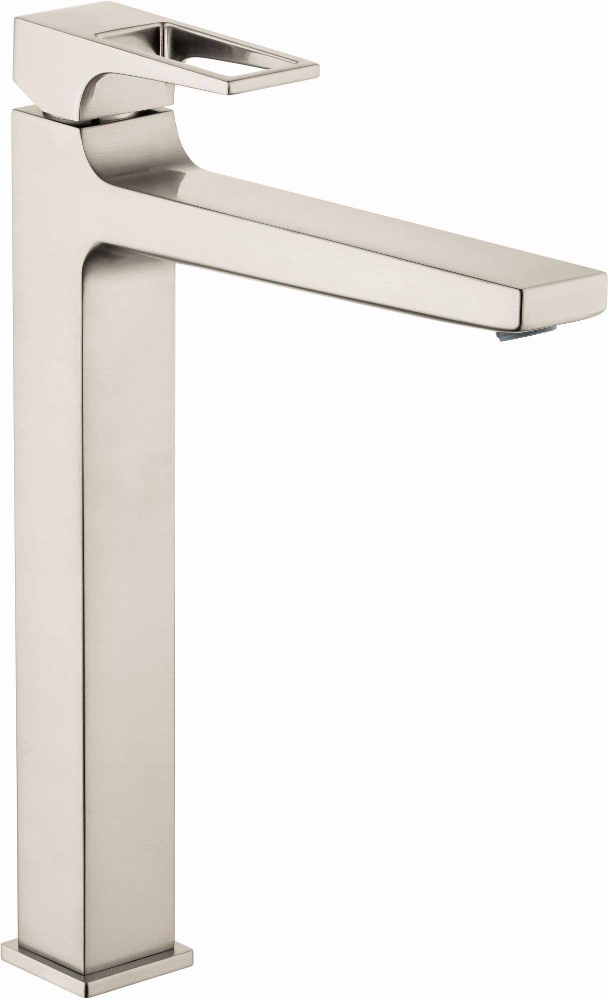 Hansgrohe Metropol Brushed Nickel 1.2 GPM Single-Hole Faucet with Loop Handle-74513821