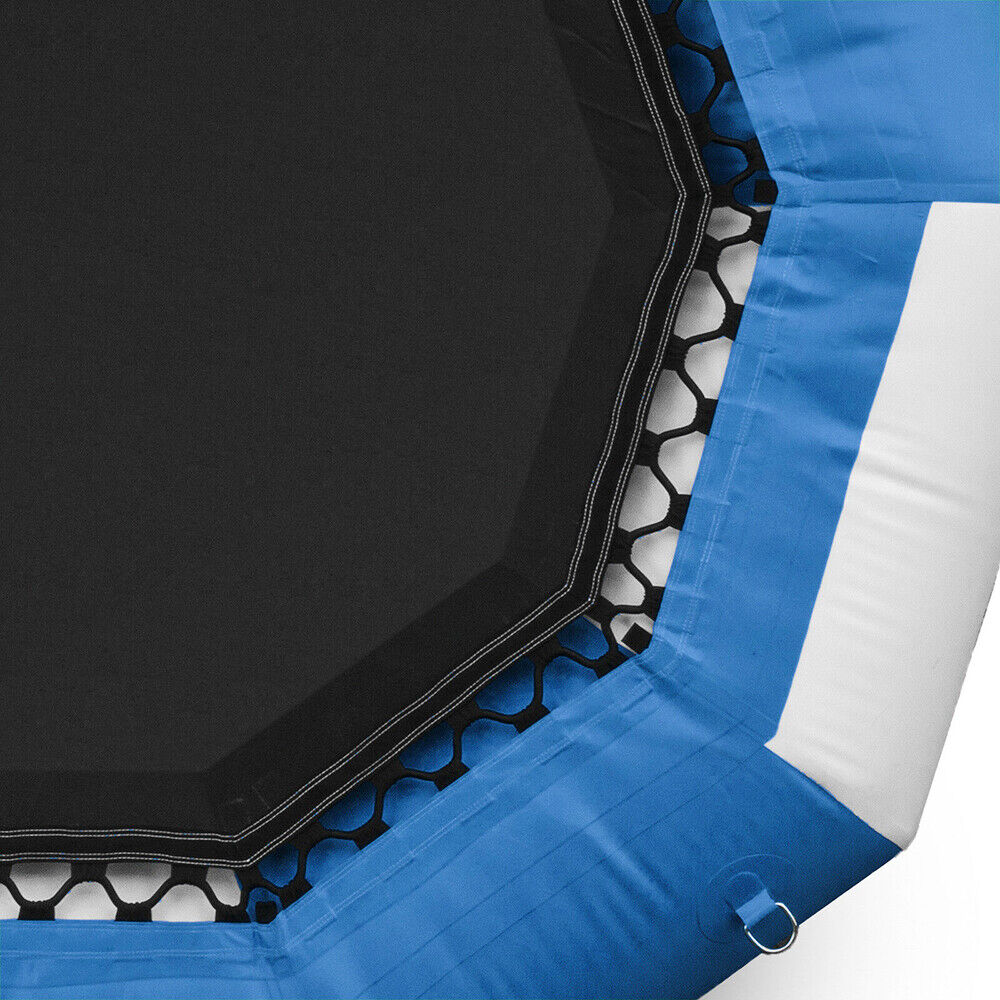 Oukaning 17Ft Inflatable Water Trampoline Bouncer Jump Float Swimming Pool Beach Ring Platform Jump Floated 400kg/ 880lb