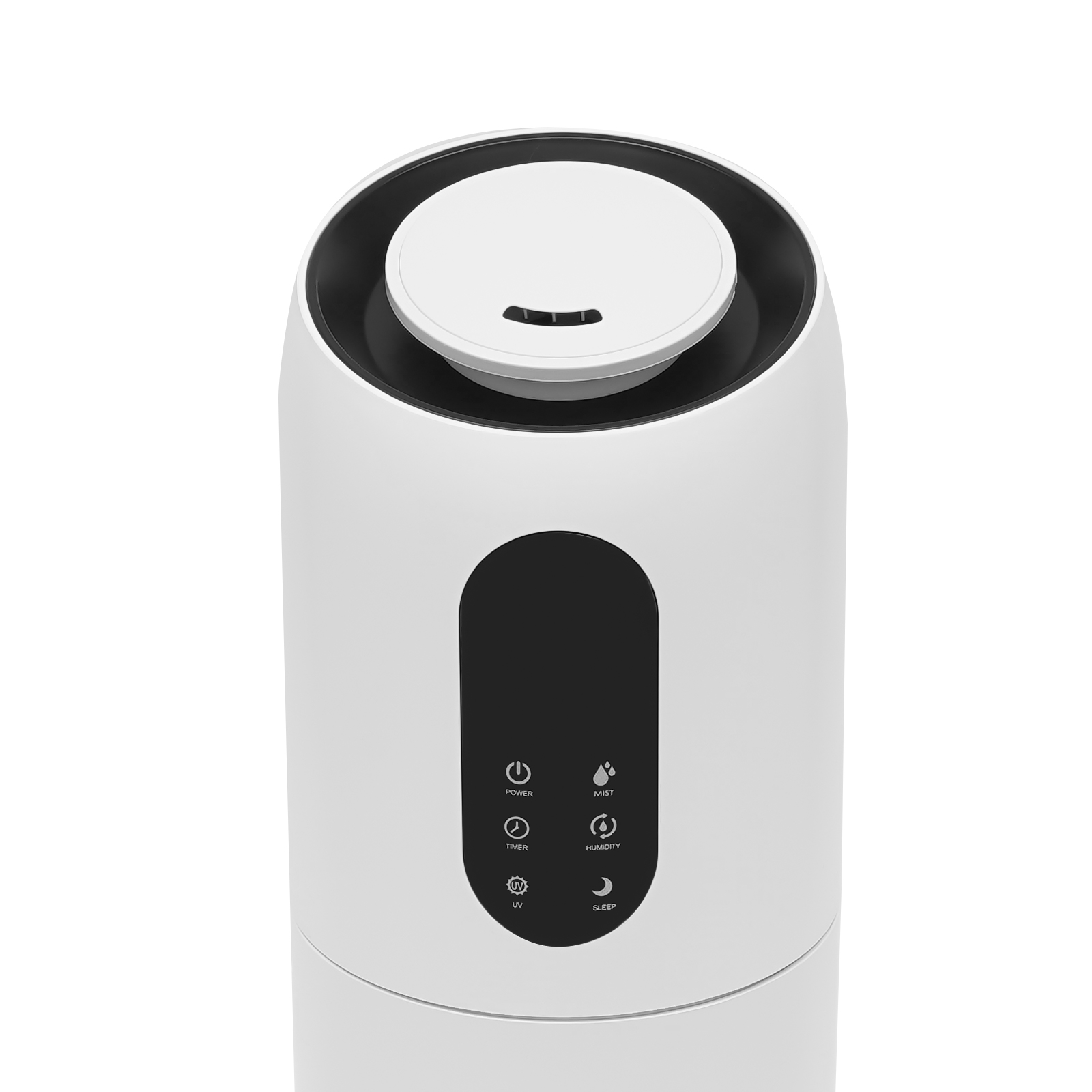 Whole House Humidifiers Large Room, 9L Top Fill Cool Mist Ultrasonic Humidifiers Quiet Remote Control Floor Humidifiers with Auto Shut-Off, Aroma Box White