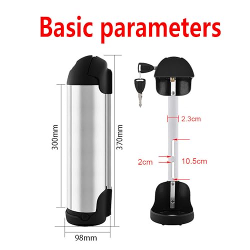 36 Volt E-Bike Battery 48V E-Bike Lithium Battery 36V 8Ah 10Ah 12Ah 13Ah with Standard Charger, for 250W/350W/500W Motors,36v8ah