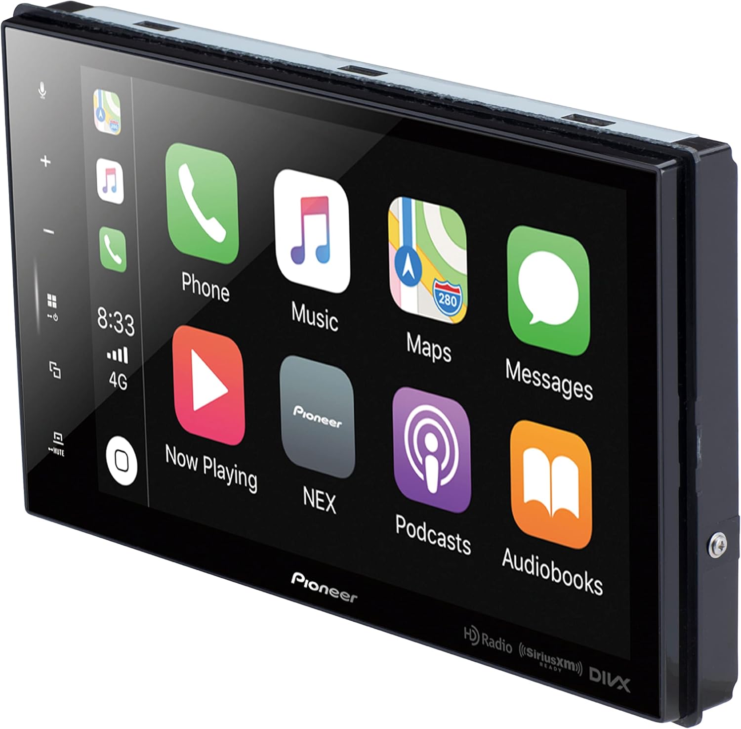 PIONEER CAR DMHC5500NEX 8-inch Modular Solutions Digital Media Receiver Wireless Carplay Mechless Amazon Alexa When Paired with Pioneer Vozsis App, Android Auto, Apple, Bluetooth, HD Radio