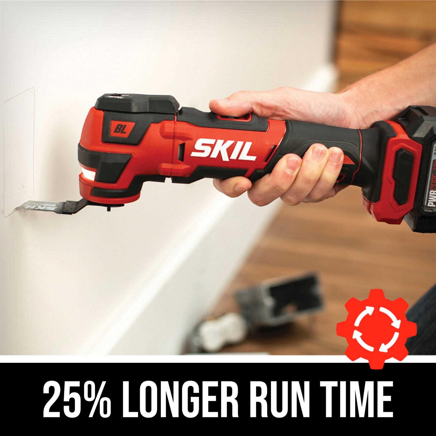 Skil OS592702 PWRCore 12 12V Brushless Lithium-Ion Oscillating Cordless Multi-Tool Kit
