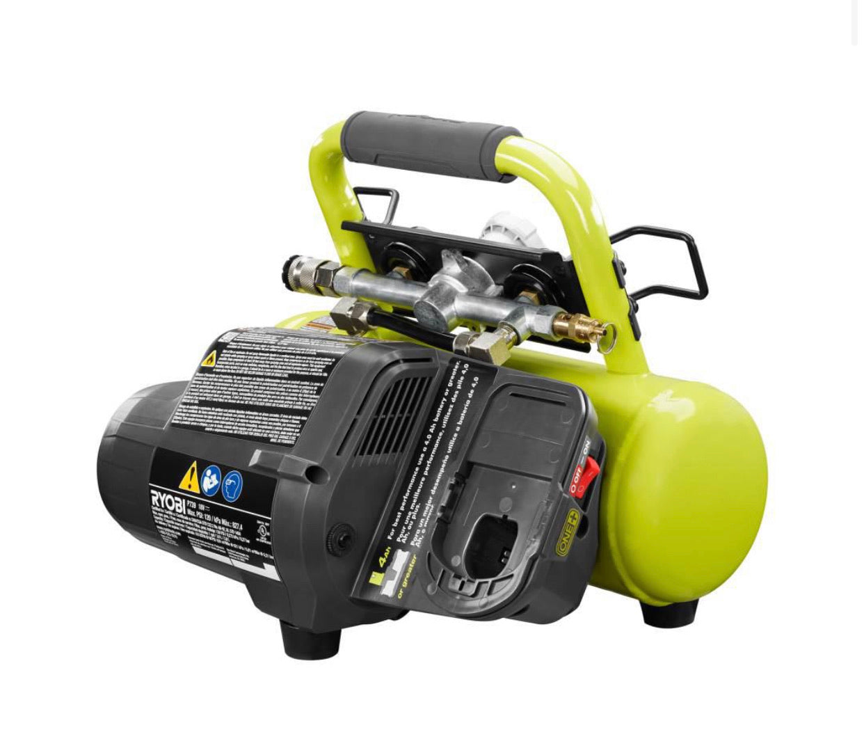 18-Volt ONE+ Cordless 1 Gal. Portable Air Compressor (Tool-Only)