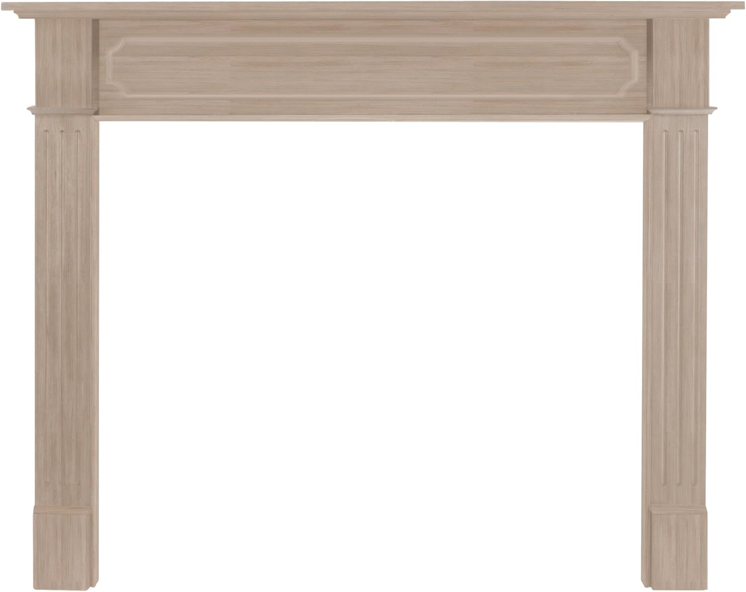 Pearl Mantels 110-56 Williamsburg Fireplace Mantel Surround, 56-Inch, Unfinished