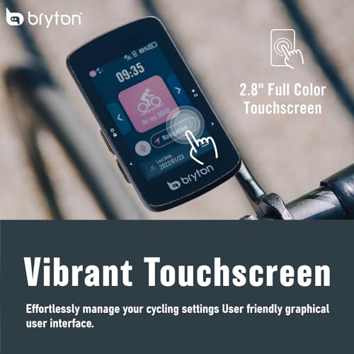 Bryton Rider 750SE 2.8" Color Touchscreen GPS Bike/Cycling Computer Offline USA/CA Map with Navigation (Rider 750SE)