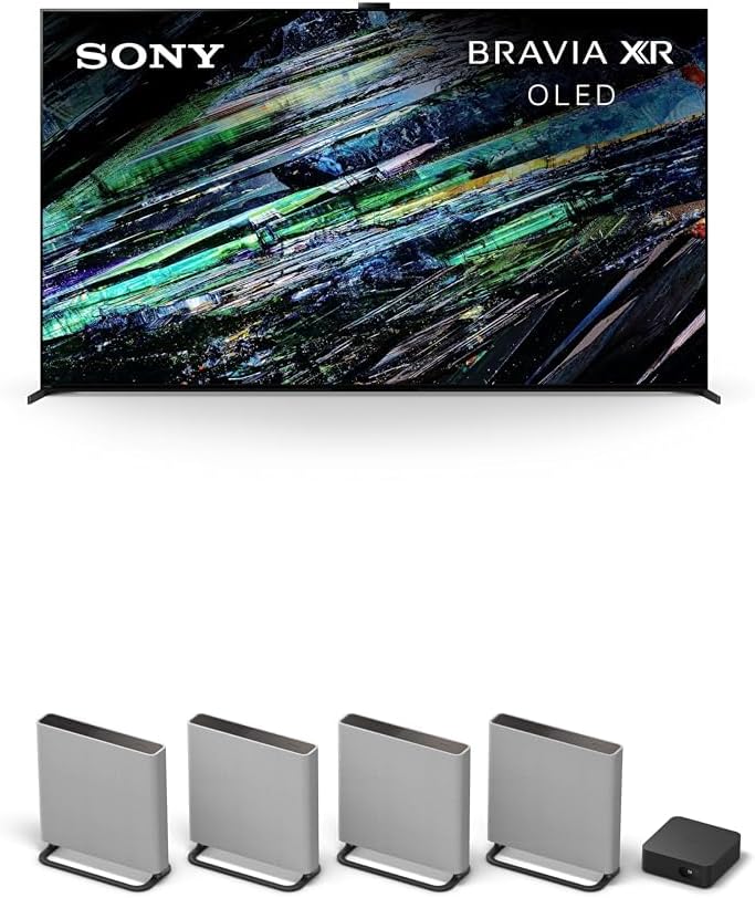 Sony QD-OLED 77 inch BRAVIA XR A95L Series 4K Ultra HD TV: Smart Google TV with Dolby Vision HDR and Exclusive Gaming Features for The Playstation® 5 XR77A95L BRAVIA Theater Quad