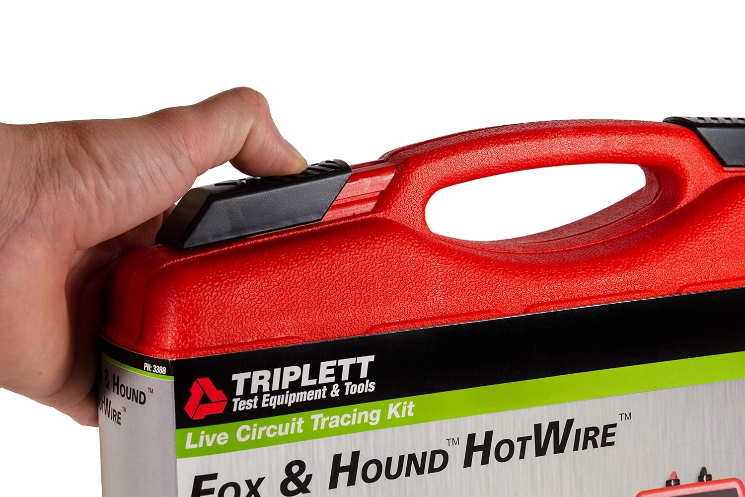 Triplett Fox & Hound Premium Tone and Probe Wire Tracing Kit Generates Multiple Tones with Adjustable Sensitivity for Electrical Wire, LAN Cable, Telephone, and More (3399)