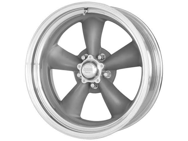 American Racing VN215 Torq Thrust II 17x8 5x4.75x22 +8mm Gray Wheel Rim - Megean