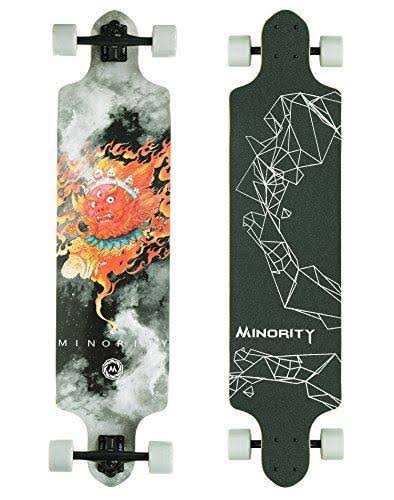 Minority Downhill Maple Longboard 40-Inch Drop Deck Cliff, Maple