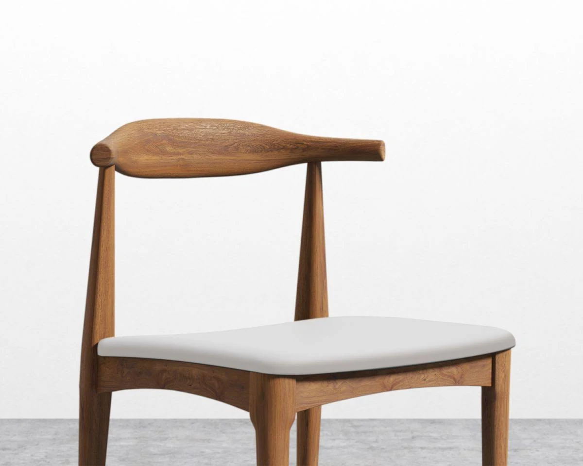 Elbow Chair - Chartreuse Walnut Stain