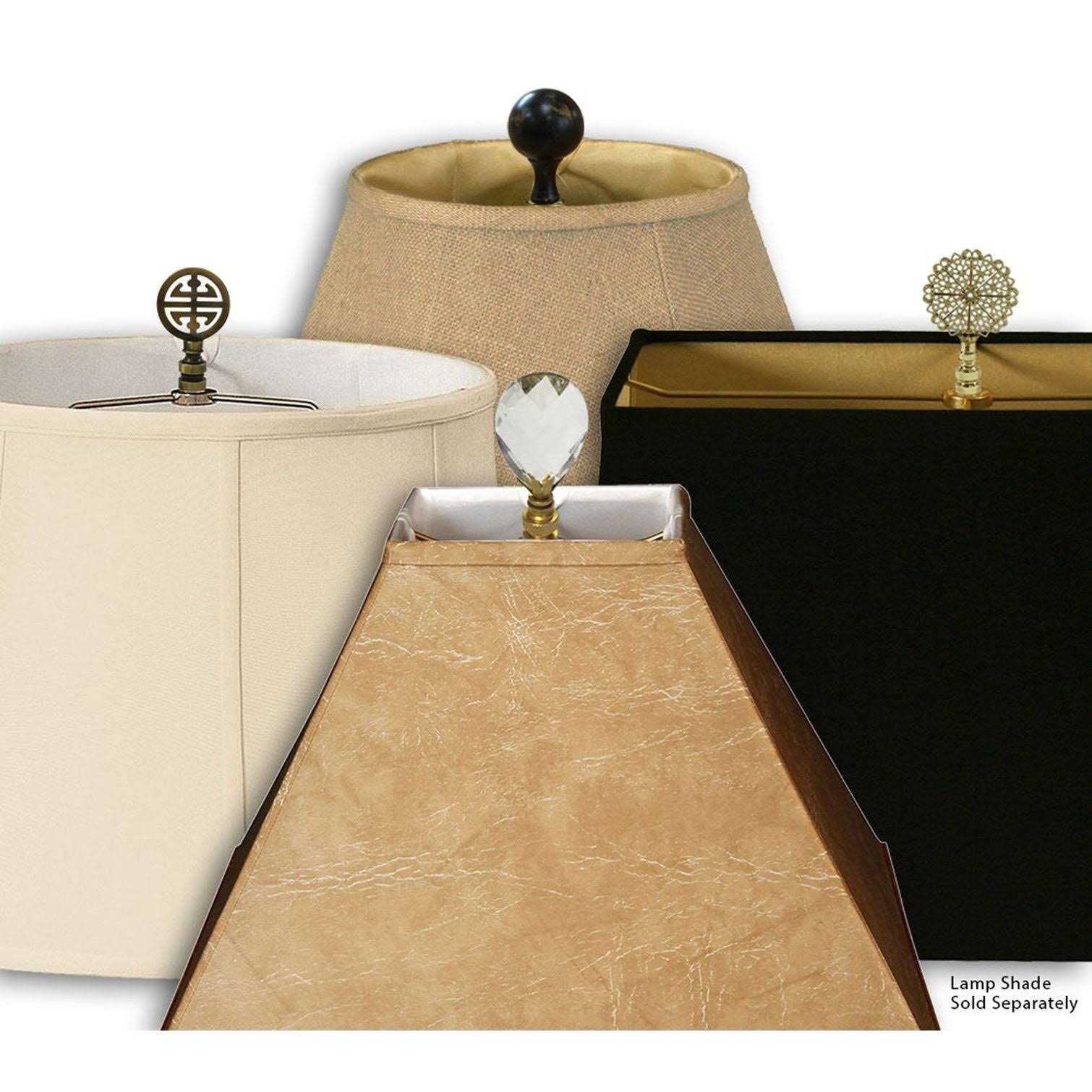 Royal Designs Bottom Outside Scallop Bell Black Lamp Shade, 6 x 12 x 10.25