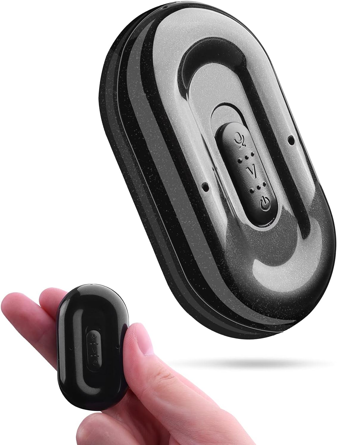 Binrrio Magnetic Voice Activated Recorder Mini Voice Recorder Recording Device, 100 Hours Battery Time 192 Hours Recording Capacity Pack of 2