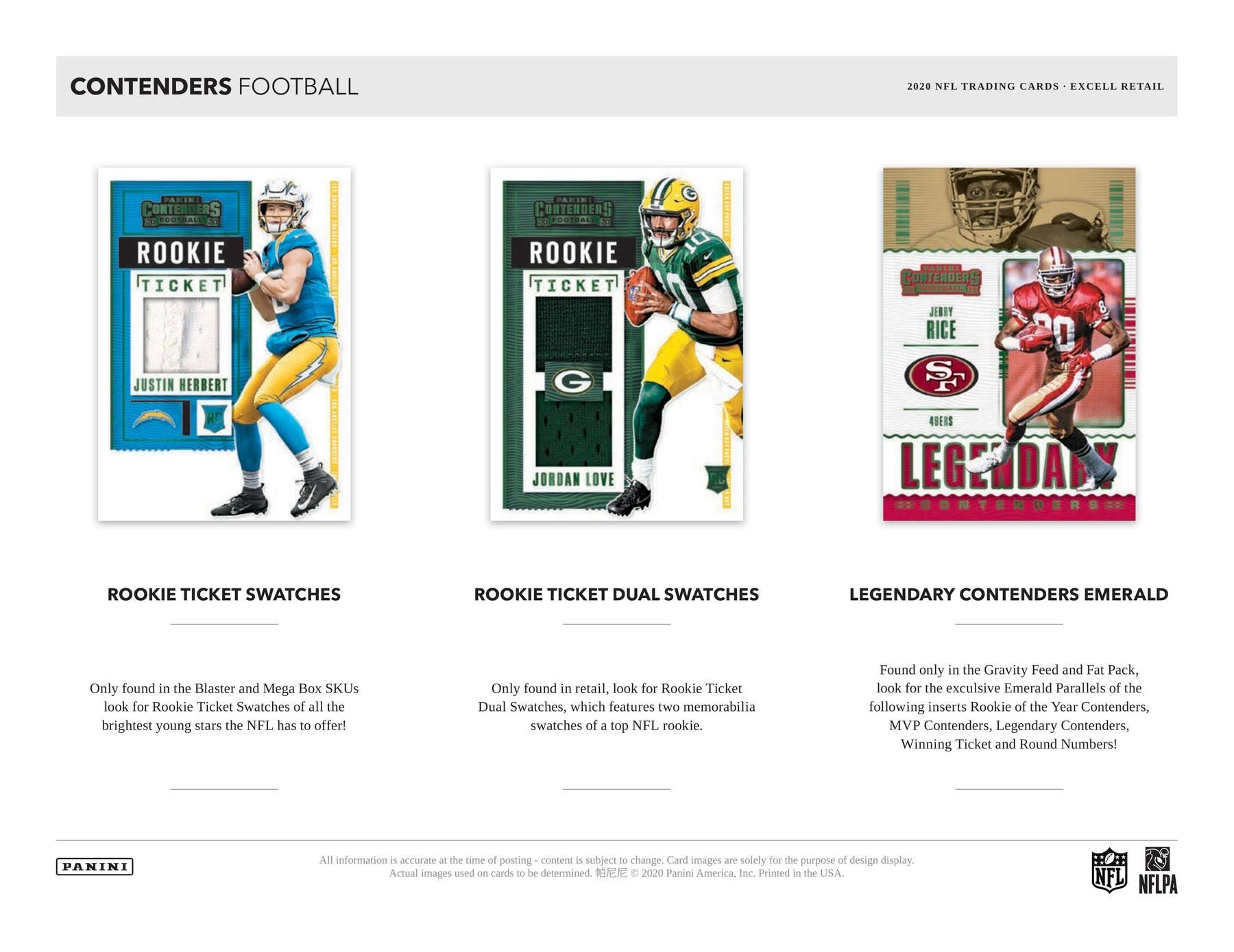 2020 Panini Contenders Football Mega Box
