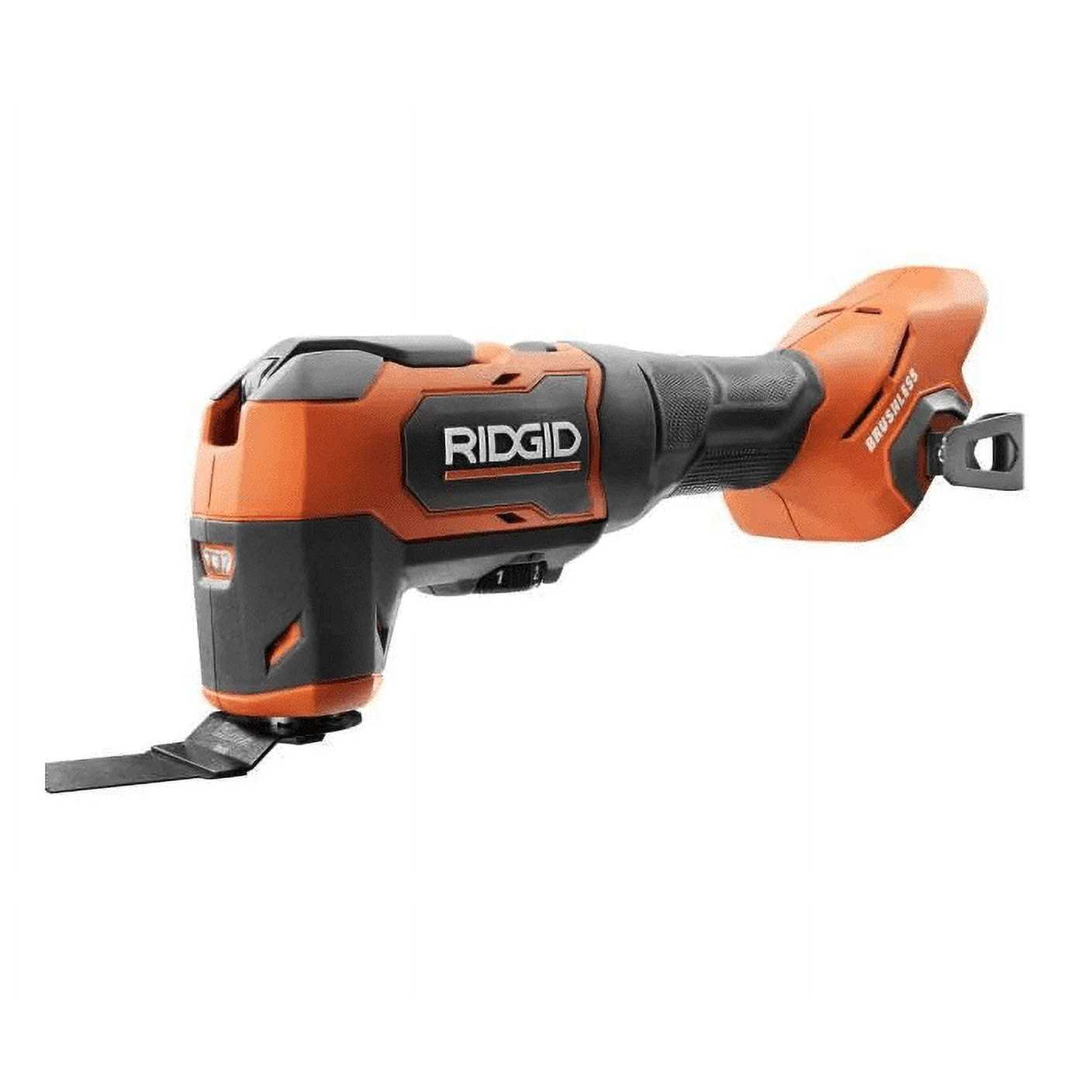 RIDGID 18V Brushless Cordless Oscillating Multi-Tool - Shop Hardware Tools Online Store
