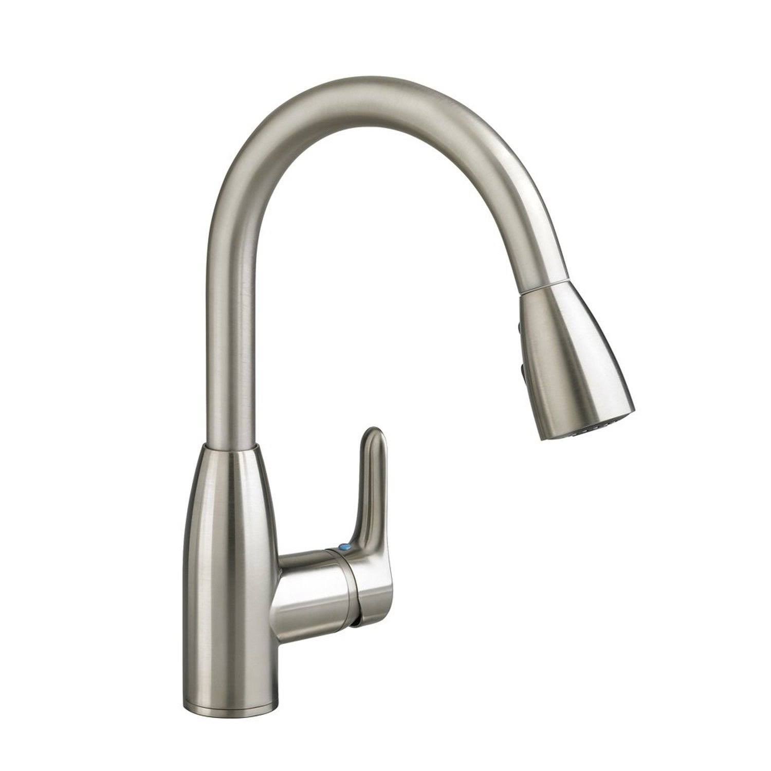 American Standard 4175.300.075 Colony Soft Pull-Down Kitchen Faucet Stainless