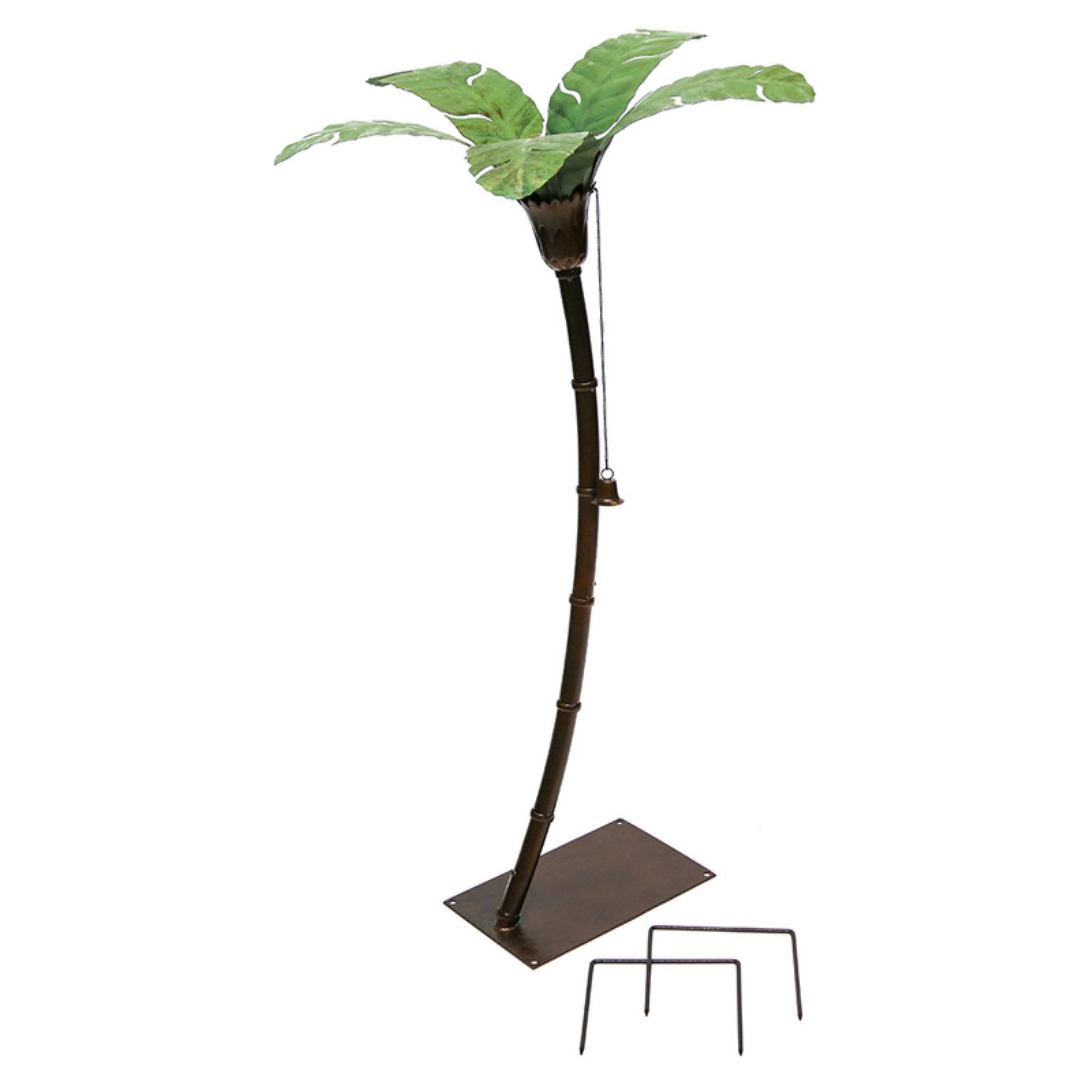Desert Steel Ashher Palm Garden Torch