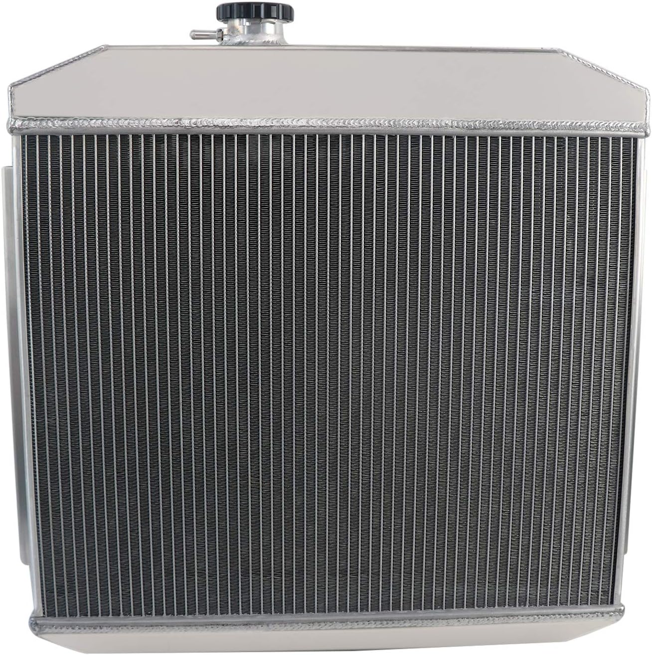 ALLOYWORKS 3 Row All Aluminum Radiator For 1955-1957 Chevy Bel-Air & Del Ray L6/V8 Engines PRO