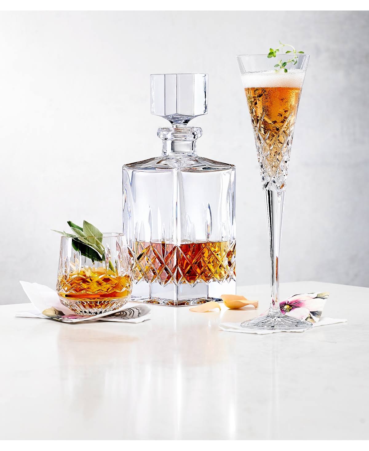 Waterford Lismore Square Decanter