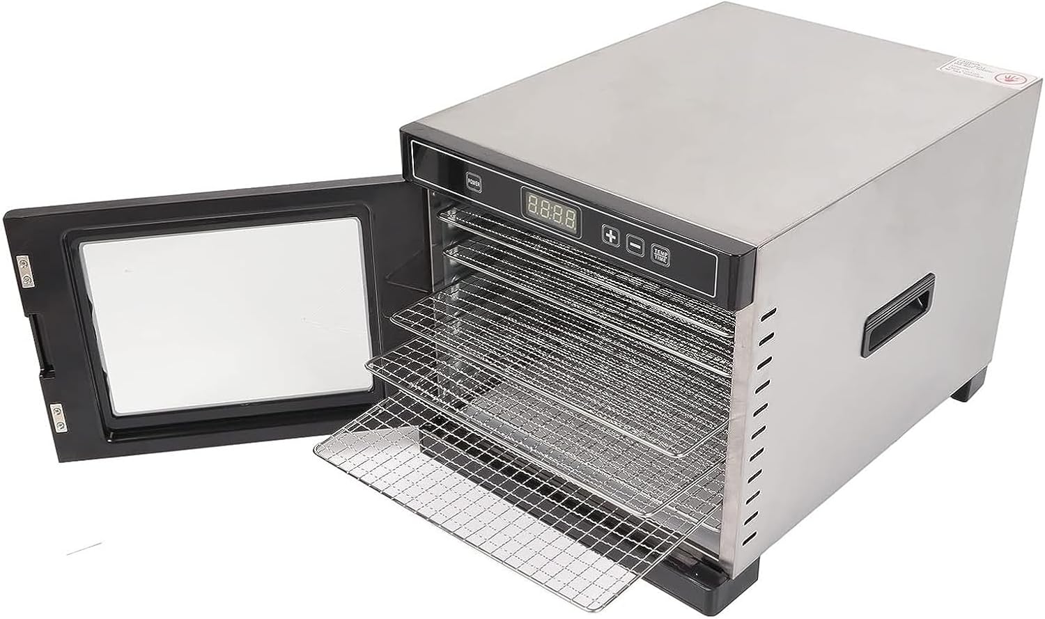 solar dehydrator Food Dehydrator, Stainless Steel Freeze Dryer Simple 6 Layers Energy saving for Kitchen