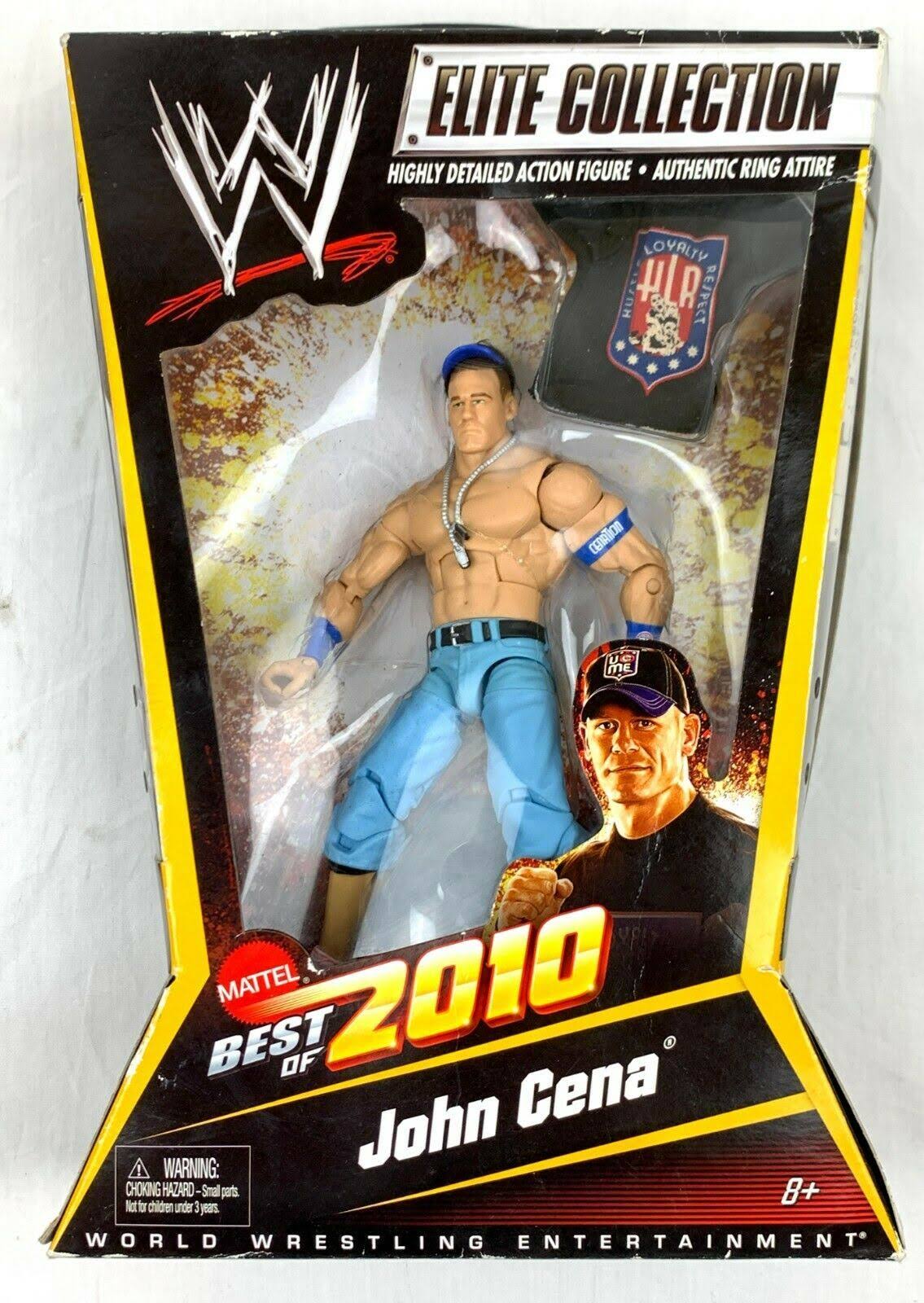 Mattel WWE Elite Collection John Cena Figure Best of 2010 Series