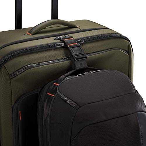 Briggs & Riley Domestic 22" Carry On Expandable Spinner - Luggage for Travel, Suitcases with Wheels, Softside Rolling Bag for Men & Women, Self-Repairing Zipper - ZDX Collection, Hunter