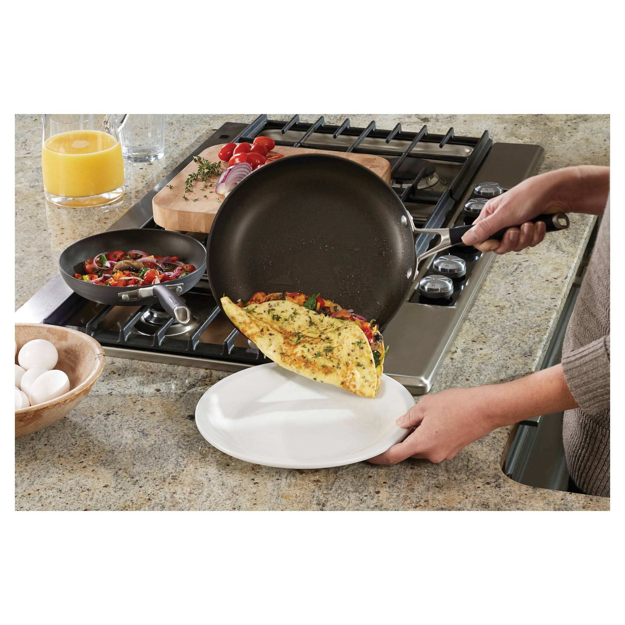 Calphalon Select 8-Piece Hard Anodized Nonstick Cookware Set