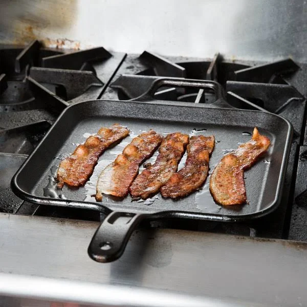 Lodge P12SG3 12x22 Square Cast Iron Griddle
