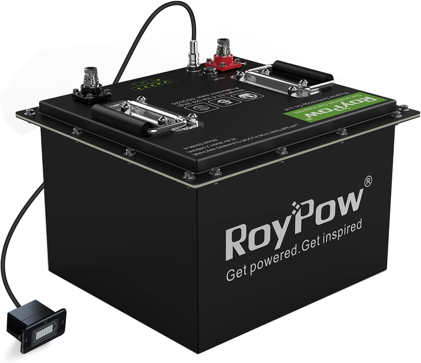12V Lithium Battery 30Ah, RoyPow Deep Cycle LiFePO4 for RV, Solar Marine and Off-grid Applications
