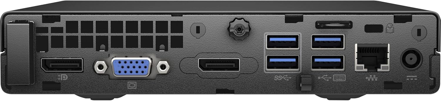 HP EliteDesk 800 G2 Mini Desktop PC – Intel Core i5-6500T 2.5GHz W/8GB DDR4, 256GB SSD, – Windows 10 Professional (Renewed)