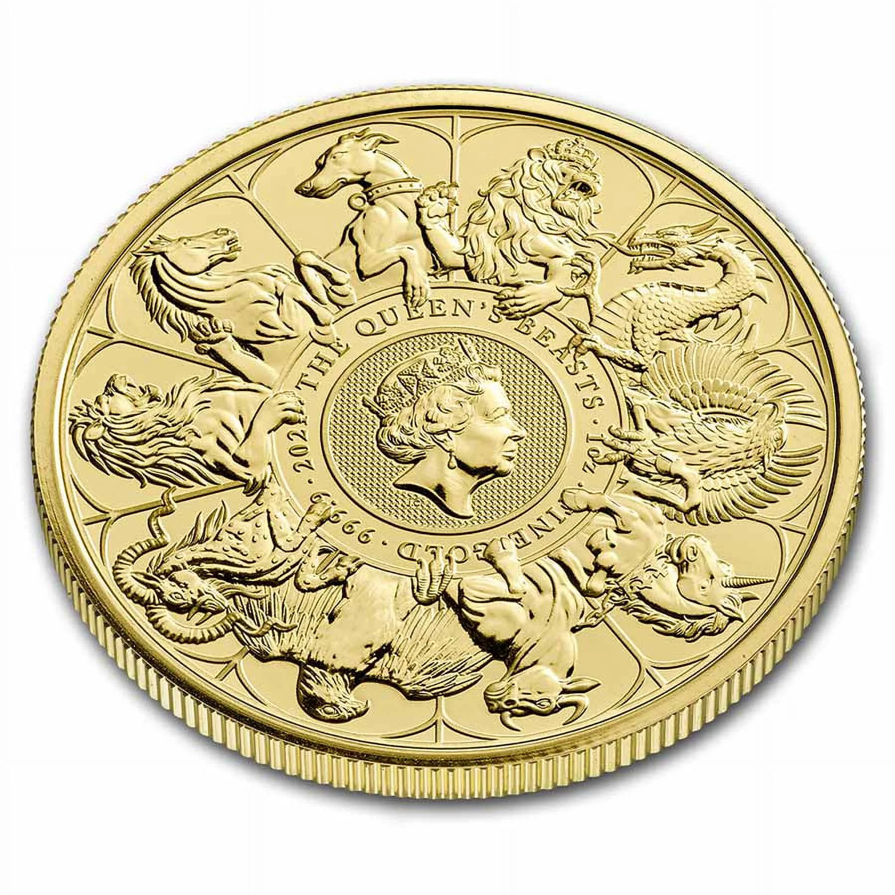 2021 Great Britain 1 oz Gold Queen's Beasts Collector Coin