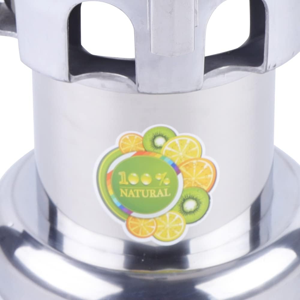 Commercial Juice Extractor, 370W 110V Electric Juicer, Fruit Vegetables Blender Juice Maker, Stainless Steel Heavy Duty Juice Extractor Machine, 2800r/min, 80-100kg/hr