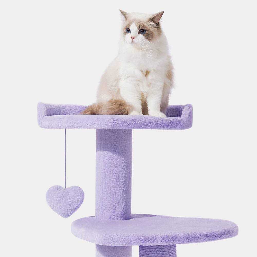 Heartpurrple Cat Climber Tree by Vetreska - Pet Supplies online store